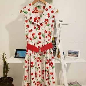 Retro French Vintage Style Dress